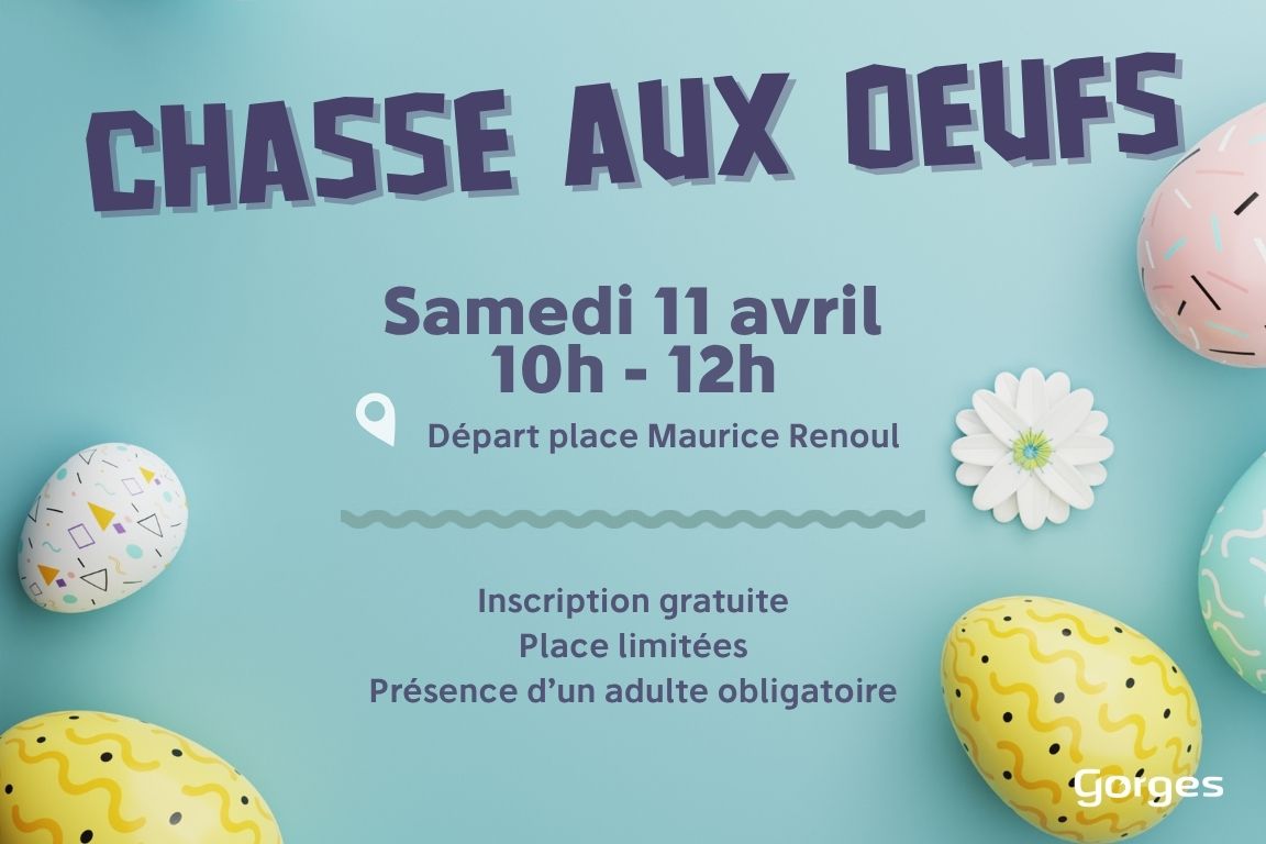 Chasse aux oeufs 2026 - Visuel article