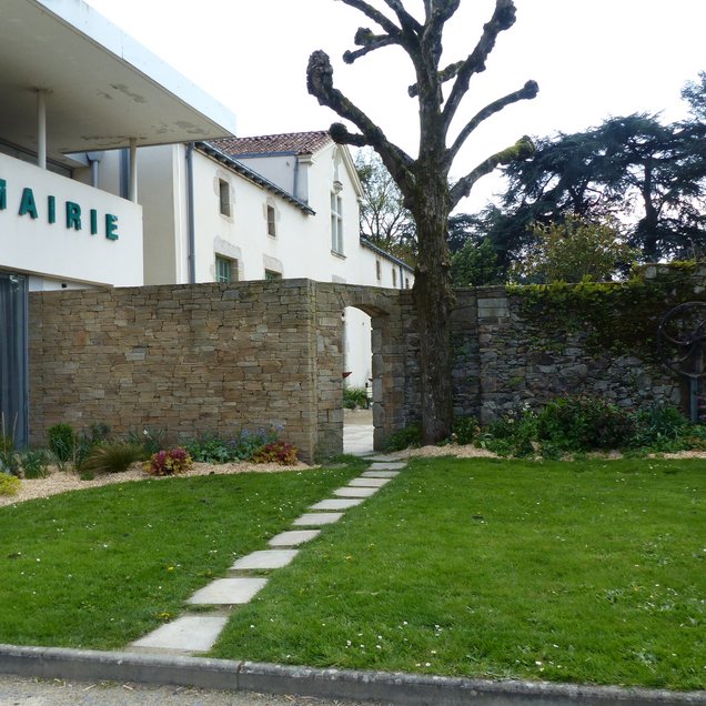 Entrée de la Mairie